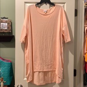 Lularoe Irma peach size 3X